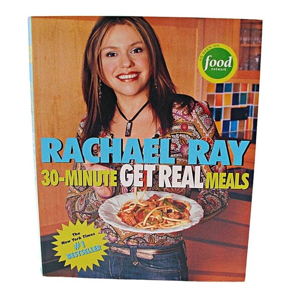Rachael Ray 30-Minute Get Real Meals Paperback 2005 Recipe Book Cookbook - Picture 2 of 12
